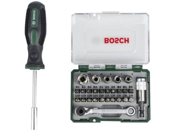 Bosch Mini-X-Line verktøysett 27 deler (2607017331)
