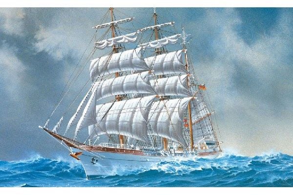 Revell 05432, Seilskutemodell, Monteringssett, 1:350, Gorch Fock, Alle kjønn, Plast