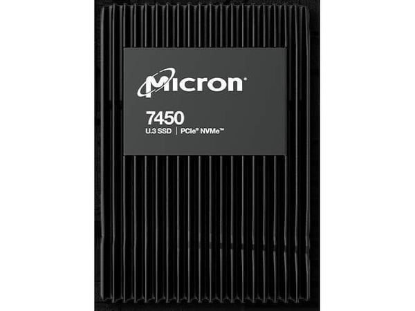 Micron 7450 PRO - SSD - 3.84 TB - intern - 2.5" - U.3 PCIe 4.0 (NVMe)