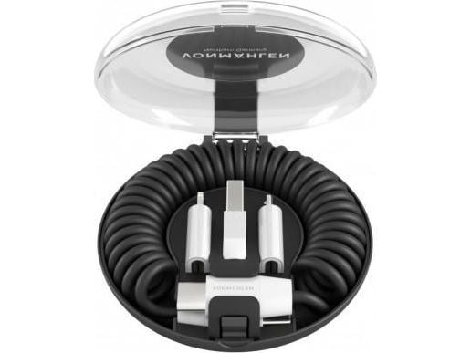 Vonmählen allroundo c, 0,75 m, USB C, USB C, USB 2.0, 480 Mbit/s, Sort