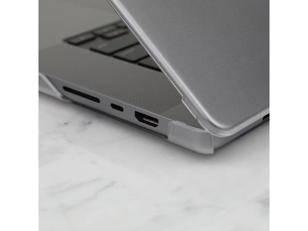 Moshi Moshi iGlaze Hardshell-deksel - MacBook Pro 16" deksel (2021) (Stealth Clear)
