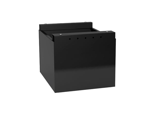 Høj sokkel B1200xD550xH320 sort
