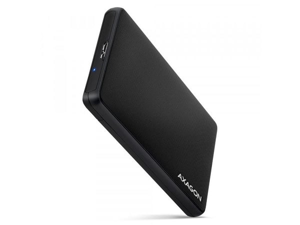 AXAGON EE25-SL externt 2,5-tums hölje, USB 3.0 / SATA III - USB-A, svart