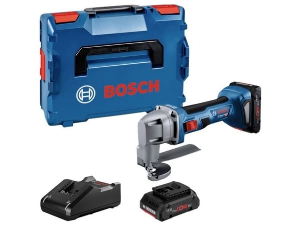 Bosch PLADESAKS GSC 18V-16 E 2X4,0AH PC L-BOXX