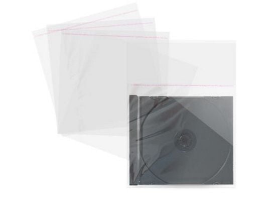 MediaRange BOX04, Sleeve til laptop, 1 disker, Gjennomsiktig, Plast, 120 mm, Støvresistent