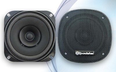Roadstar PS 1015 - Altavoz, 2-vägs, 30 W, 90 dB, 100 - 18000 hz, 10 cm