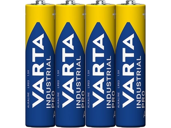 Varta Industrial 4003 - Batteri 4 x AAA - Alkalisk - 1250 mAh