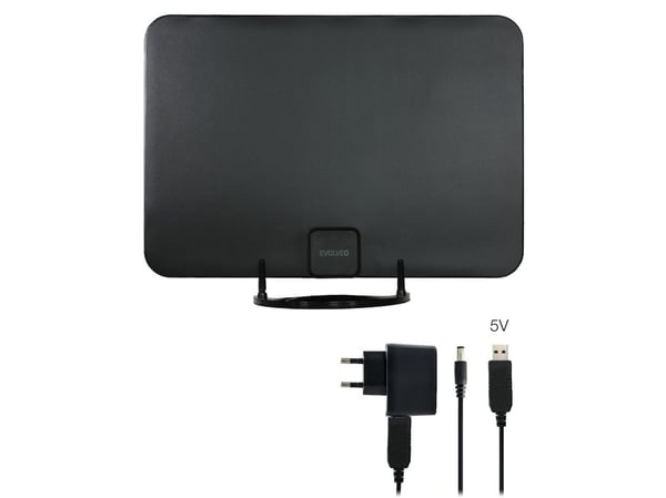 Evolveo Xany 2A LTE-televisioantenni sisätiloissa 45 dB