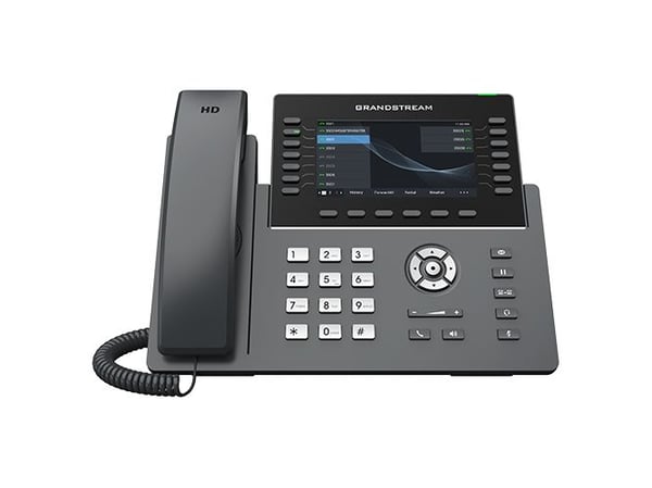 Grandstream GRP2650 - VoIP-telefon - IEEE 802.11a/b/g/n/ac (Wi-Fi) / Bluetooth - 5-veis anropskapasitet - SIP, RTCP, RTP, SRTP - 14 lines
