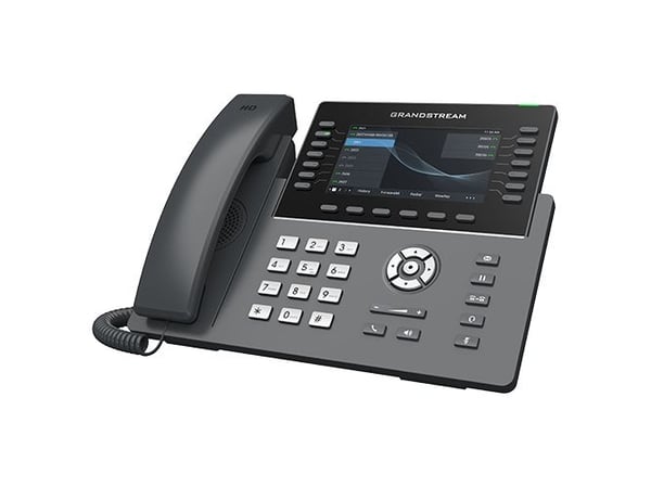 Grandstream GRP2650 - VoIP-telefon - IEEE 802.11a/b/g/n/ac (Wi-Fi) / Bluetooth - 5-veis anropskapasitet - SIP, RTCP, RTP, SRTP - 14 lines
