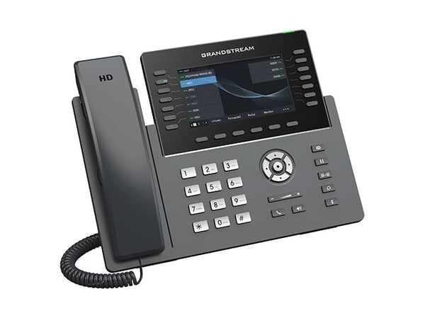 Grandstream GRP2650 - VoIP-telefon - IEEE 802.11a/b/g/n/ac (Wi-Fi) / Bluetooth - 5-veis anropskapasitet - SIP, RTCP, RTP, SRTP - 14 lines
