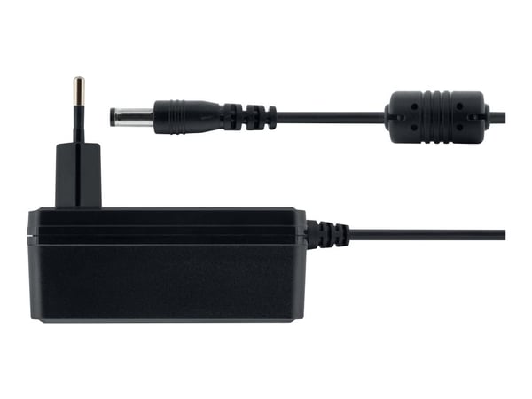 DELTACO PS12-30B - Strømadapter - 1,5 m, 12V DC, 3A, 50/60Hz - AC 100-240 V - 36 watt - svart