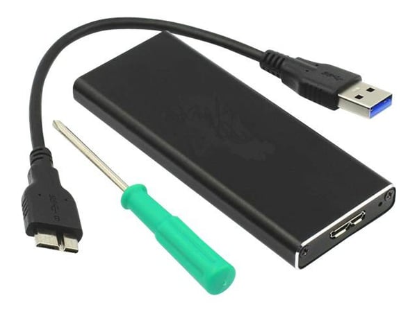 CoreParts - Lagringspakke - mSATA - mSATA - USB 3.0