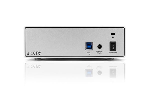 OWC Mercury Pro, 5.25", SATA, Serial ATA II, USB-tilkobling, Sort, Hvit  (enclosure)