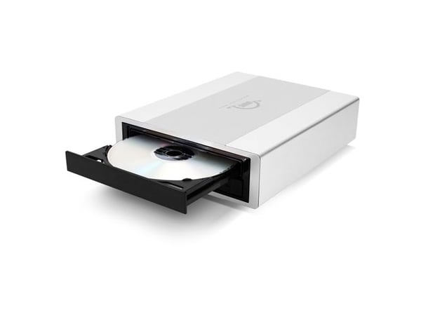 OWC Mercury Pro, 5.25", SATA, Serial ATA II, USB-tilkobling, Sort, Hvit  (enclosure)