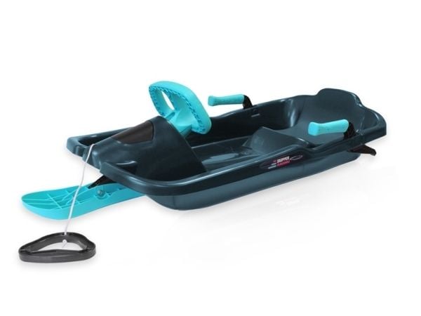 Skipper bobsläde med ratt Titan Blue