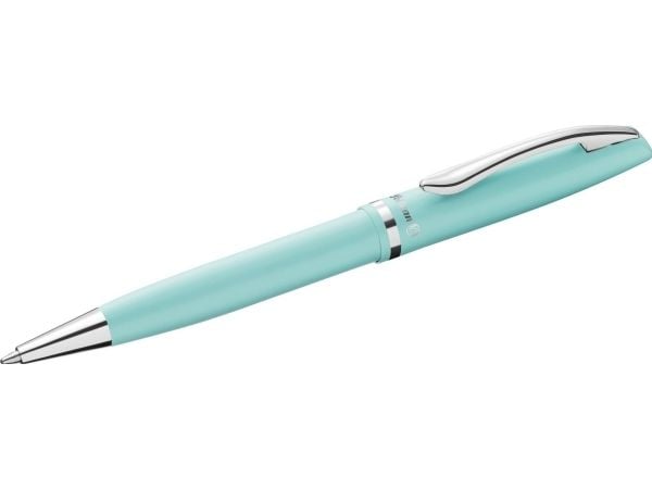 Pelikan Jazz Pastell, Klips, Kulepenn som åpnes og lukkes ved vridning, Gjenfyllbar, Blå, 1 stykker, Medium