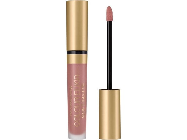 MAX FACTOR Colour Elixir Soft Matte flydende læbestift 005 Sand Cloud 4 ml