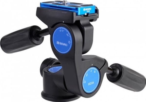 Benro HD3A, 135 mm, 910 g, 5,68 cm, Sort