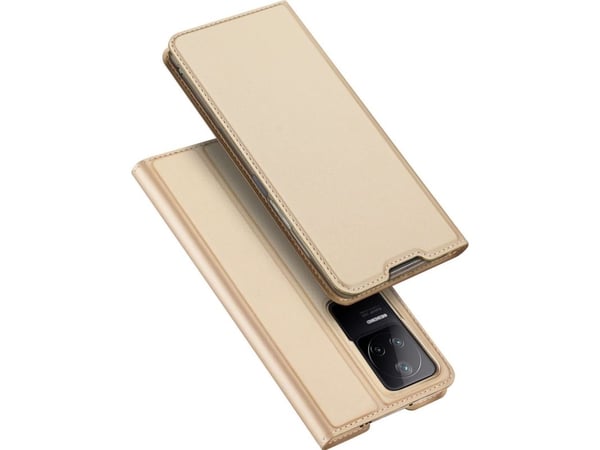 Dux Ducis Dux Ducis Skin Pro hylsterveske flipdeksel Xiaomi Poco F4 5G gull