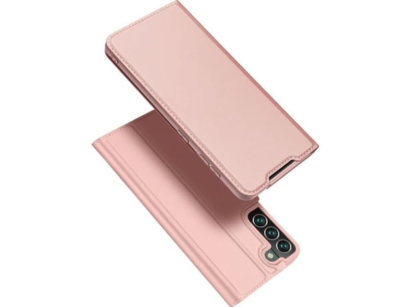 Dux Ducis Dux Ducis Skin Pro hylsterdeksel med klaff for Samsung Galaxy S22+ (S22 Plus) rosa