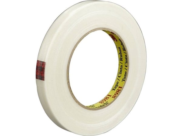 3M 7000095576, Läpinäkyvä, Pakkaaminen, Polypropeeni (PP), 50 m, 25 mm, 0,168 mm