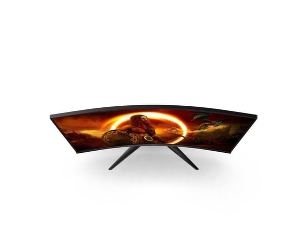 AOC G2 C32G2ZE/BK, 80 cm (31.5"), 1920 x 1080 piksler, Full HD, LED, 4 ms, Svart, Rød