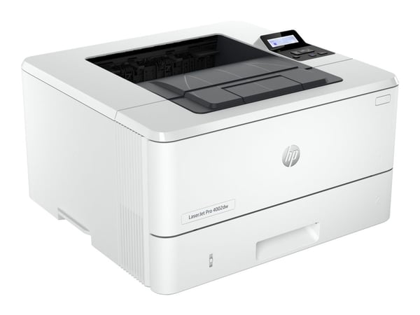 HP LaserJet Pro 4002dw - Skrivare - svartvit - Duplex - laser - A4/Legal - 4800 x 600 dpi - upp till 40 sidor/minut - kapacitet: 350 ark - USB 2.0,...