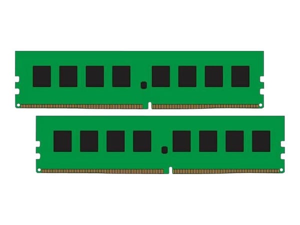 CoreParts - DDR4 - sett - 16 GB: 2 x 8 GB - DIMM 288-pin - 2400 MHz / PC4-19200 - 1.2 V - ikke-bufret - ikke-ECC