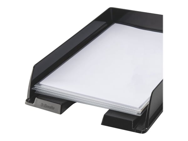 Plastomslag Esselte A4 0,115 mm refleksfri med præg - (100 stk.)