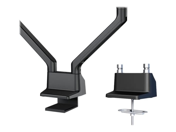 Neomounts FPMA-D750DBLACK2 - Monteringssett (skrivebordsmontering) - full bevegelse - for 2 LCD-skjermer - svart - skjermstørrelse: 10"-32" - klemm...
