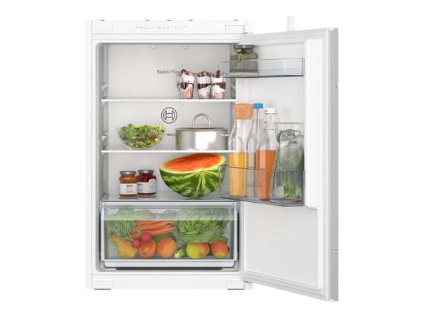 Bosch Serie | 2 KIR21NSE0 - Kjøleskap - innebygd - fordypning - bredde: 56 cm - dybde: 55 cm - høyde: 88 cm - 136 liter - Klasse E