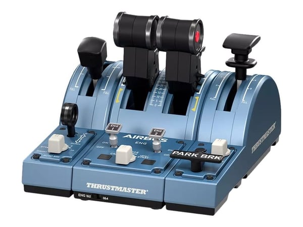ThrustMaster TCA Captain Pack X Airbus Edition - Joystick og gasspedal - kablet - for PC, Microsoft Xbox Series S, Microsoft Xbox Series X