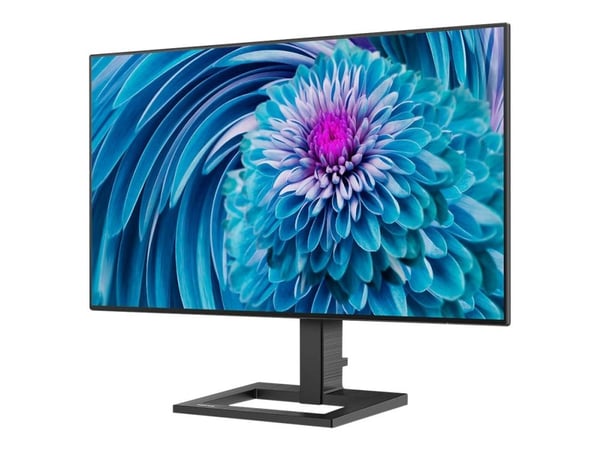 Philips E-line 275E2FAE - LED-skjerm - 27" - 2560 x 1440 QHD @ 75 Hz - IPS - 350 cd/m² - 1000:1 - 1 ms - 2xHDMI, DisplayPort - høyttalere - tekstur...