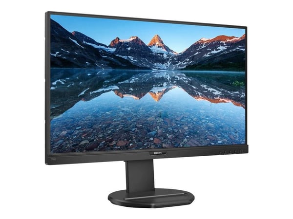 Philips B Line 276B9 - LED-skjerm - 27" - 2560 x 1440 QHD @ 75 Hz - IPS - 350 cd/m² - 1000:1 - 4 ms - HDMI, DisplayPort, USB-C - høyttalere - svart...
