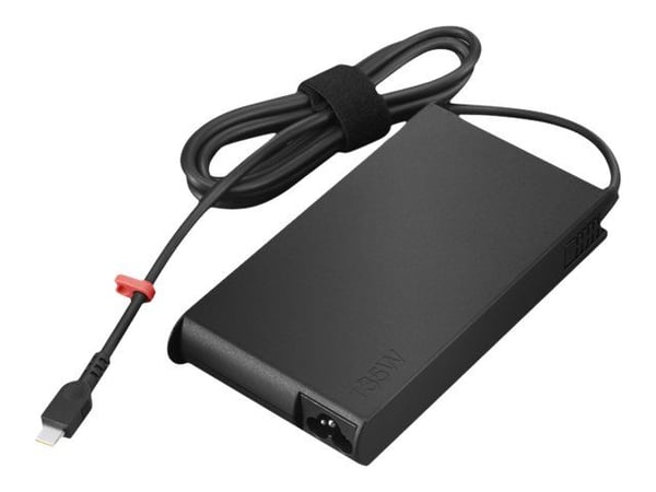 Lenovo ThinkPad - Strømadapter - AC 100-240 V - 135 watt - svart - for ThinkPad P16s Gen 1 21BT, 21BU