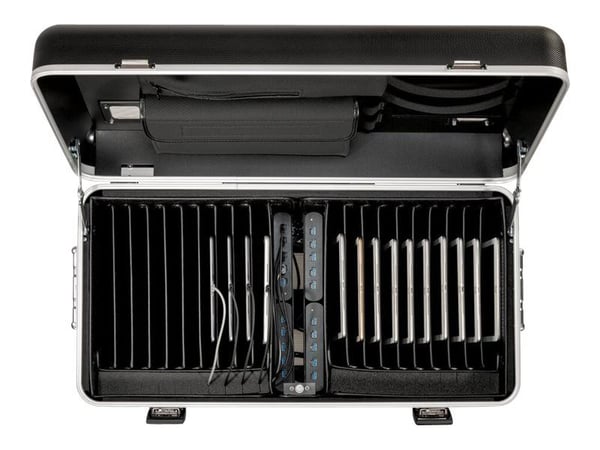 PARAT PARAPROJECT Case TC20 - Vagn (endast laddning) - för 20 surfplattor - låsbar - polymetylmetakrylat (PMMA), X-ABS plastic - svart - skärmstorl...