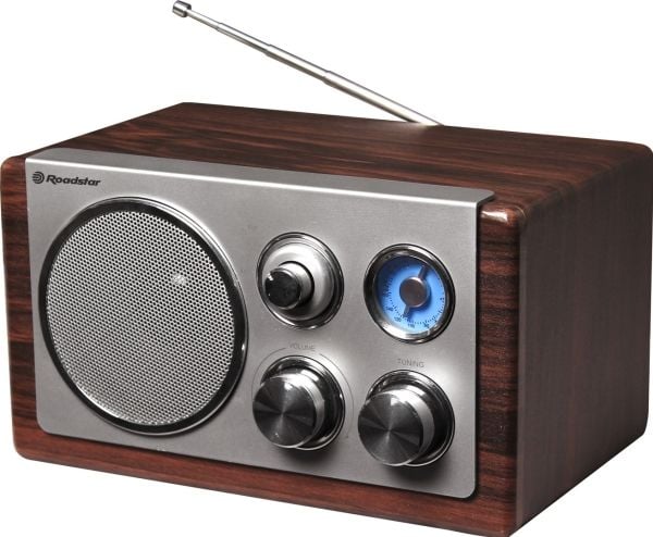 Roadstar HRA-1245WD, Bærbar, Analog, FM, MW, 3,5 W, 1-veis, Tre
