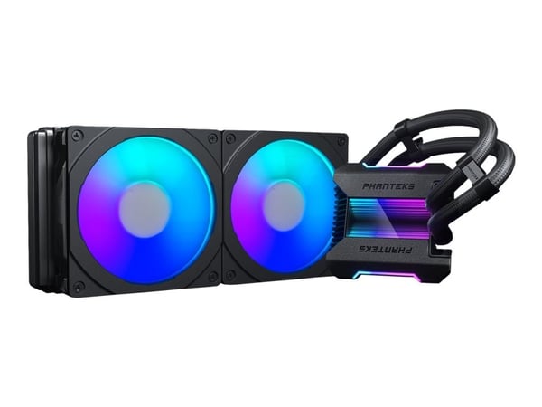 Phanteks Glacier One 280 MPH - Væskekjølesystem for prosessor - Radiatorstørrelse: 280 mm - (for: LGA1366, LGA2011, LGA2011-3, AM4, LGA2066, TR4, s...