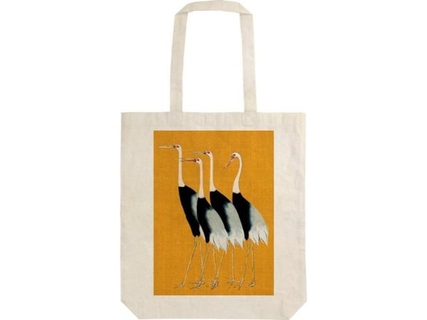 Skona Ting bomullsveske STBAG23 Cranes Shopper