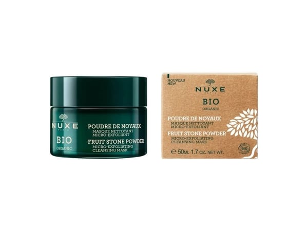 Nuxe Bio Organic Fruit Stone Powder Microexfoliating Cleansing Mask 50ml