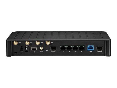 Cradlepoint E300 Series Enterprise Router E300-C18B - Trådløs ruter - WWAN 10GbE - WAN-porter: 6 - Wi-Fi 6 - Dobbeltbånd - 4G, 5G - veggmonterbar -...