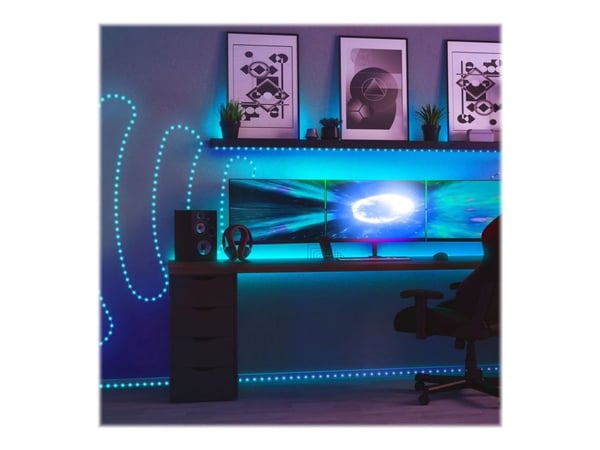 Twinkly Dots TWD060STP-B - Stringlys - LED - 6 W - klasse G - 16 millioner farger - svart