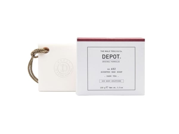 Depot No.602 Dark Tea Scented Bar Soap