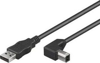 USB-kabel PremiumCord USB-A til USB-B 1 m svart (ku2ab1-90)