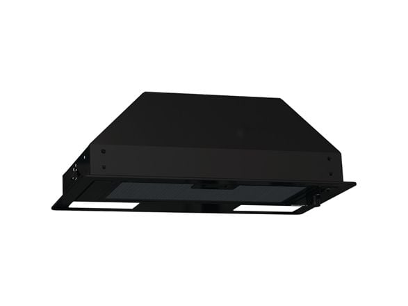 Gorenje Essential BHI681EB - Kåpa - integrerad - bredd: 53.4 cm - djup: 30 cm - utsug och återcirkulering (-) - med inbyggd motor - svart