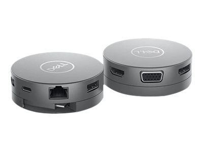 Dell Mobile Adapter DA310 - Moniporttisovitin - USB-C - VGA, HDMI, DP, USB-C - GigE - Latitude 3310, 3310 2-in-1, 5320 2-in-1, 5520, 7210 2-in-1, 7...