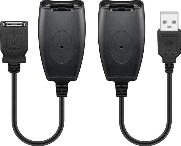 Goobay 93321, 40 m, USB A, USB A, Lajittelu