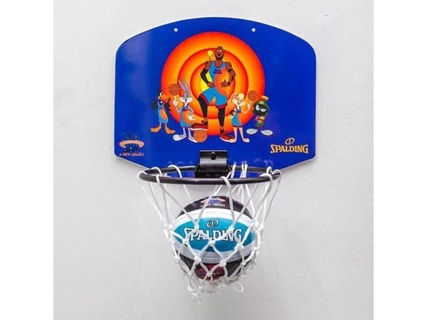 Spalding Mini Spalding Space Jam Tune Squad baskettavle lilla og oransje 79005Z (T3208) - 689344412214
