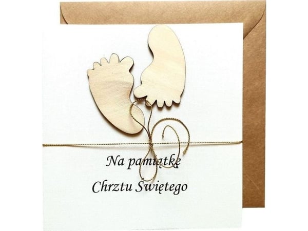 Dopkort/konfirmationskort Naem Kartka Chrzest Swiety